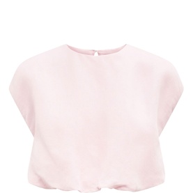 Georgina Petite Bubble Hem Top