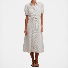 Harper Polka Dot Shirt Dress