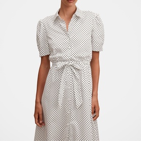 Harper Polka Dot Shirt Dress