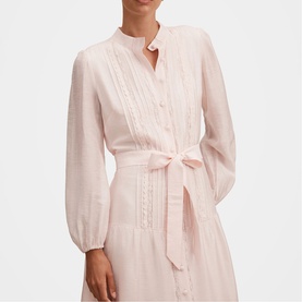 Rachel Lace Shirt Dress