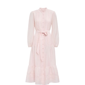 Rachel Lace Shirt Dress