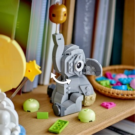 Baby Elephant In The Sky Building Set for Adults