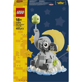 Baby Elephant In The Sky Building Set for Adults