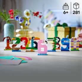 Birthday Numbers Animal Building Set