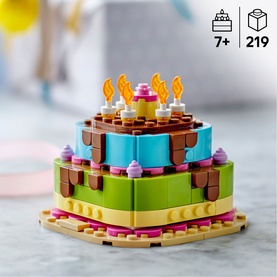 Birthday Party Cake Building Set