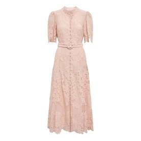 Liberty Floral Lace Shirt Dress