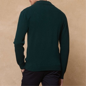 Lunnaigh Lambswool Quarter-Zip Sweater