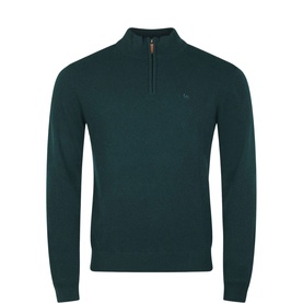 Lunnaigh Lambswool Quarter-Zip Sweater