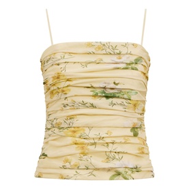 Palmer Gathered Floral Top