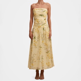 Palmer Gathered Floral Top