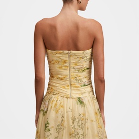 Palmer Gathered Floral Top
