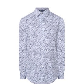 Mini Floral Single-Cuff Shirt