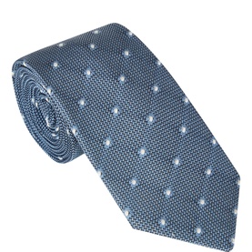 Dotted Silk Tie