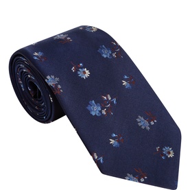 Floral Silk Tie