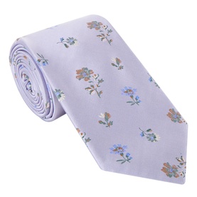 Floral Silk Tie