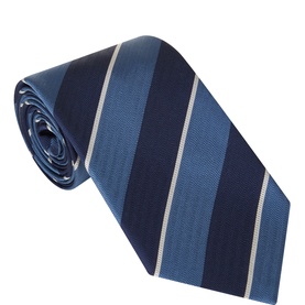 Striped Silk Tie