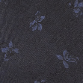 Tonal Floral Silk Tie