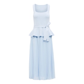 Peony Pleated Dress