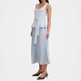 Peony Pleated Dress