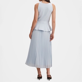 Peony Pleated Dress