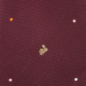 Spotted Rabbit Silk Tie