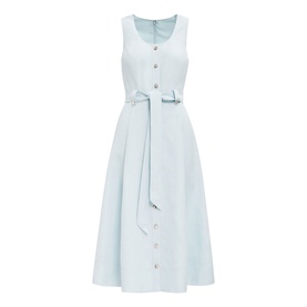 Priscilla Petite Belted Dress