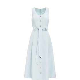 Priscilla Petite Belted Dress