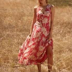 Floral Flared Dress