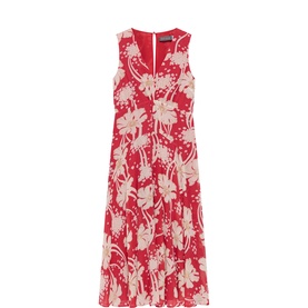 Floral Flared Dress