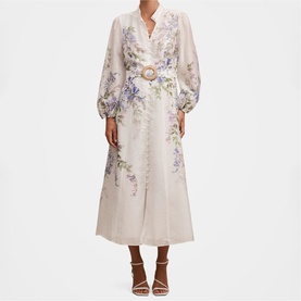 Sheridan Floral Belted Dress
