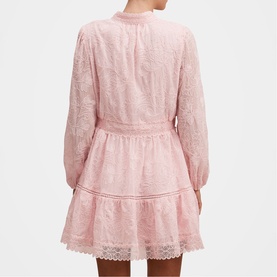 Thalia Embroidered Mini Dress
