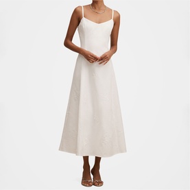 Tiffany Petite Embroidered Dress