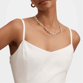 Tiffany Petite Embroidered Dress