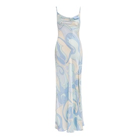 Tyler Satin Cowl Slip Dress