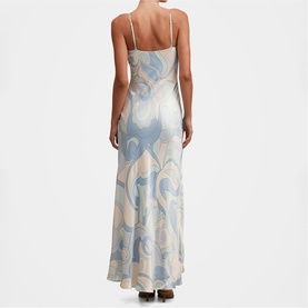 Tyler Satin Cowl Slip Dress
