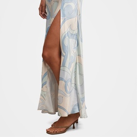 Tyler Satin Cowl Slip Dress