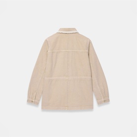 Lace Trim Overshirt
