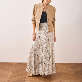 Floral Print Skirt
