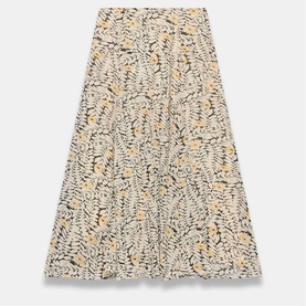Floral Print Skirt