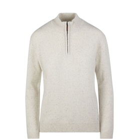 Alice Merino Wool Quarter-Zip Sweater