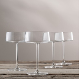 Alto Cocktail Martini Saucer 230ml, Set of Four