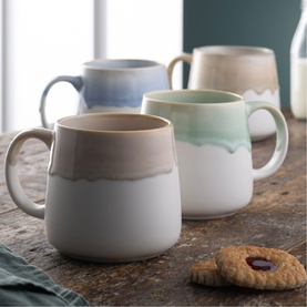 Coastal Mugs Set of 4