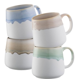 Coastal Mugs Set of 4