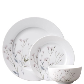 Cotton Blossom 12 Piece Plate Set