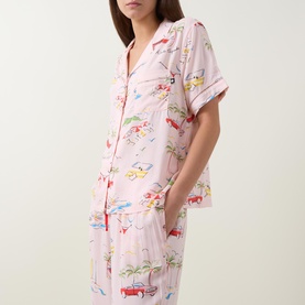 Vacation Print Pyjama Set