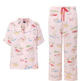 Vacation Print Pyjama Set