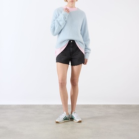 Ribcage Denim Shorts