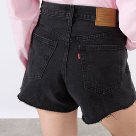 Ribcage Denim Shorts