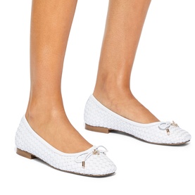 Nora Woven Ballet Flats