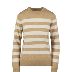 Naomi Stripe Merino Knit Sweater